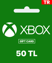 XBox Live Hediye Kartı 50 TL
