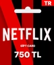 Netflix Hediye Kartı 750 TL