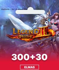 300+30 Legend Online Elmas