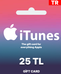 Apple Store iTunes Hediye Kartı 25TL