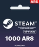 Steam Wallet Code 1000 ARS - Argentina Peso