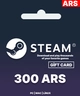 Steam Wallet Code 300 ARS - Argentina Peso
