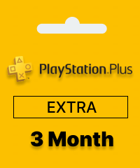 Playstation Plus Extra 3 Month Membership