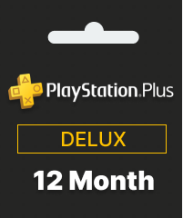 Playstation Plus Deluxe 12 Month Membership