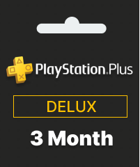 Playstation Plus Deluxe 3 Month Membership