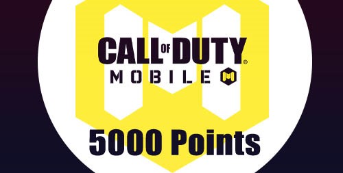 5000 Points Call of Duty Mobile