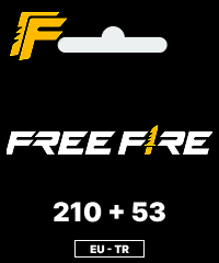 210 + 53 Free Fire Elmas