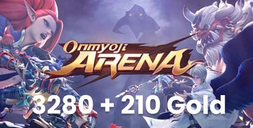 Onmyoji Arena 3280 + 210 Gold