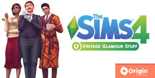 The Sims 4 Vintage Glamour Stuff DLC