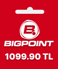 Bigpoint 1099.90 TL lik Kupon