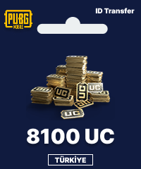 8100 PUBG Mobile UC