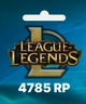 League Of Legends 4785 Riot Points
